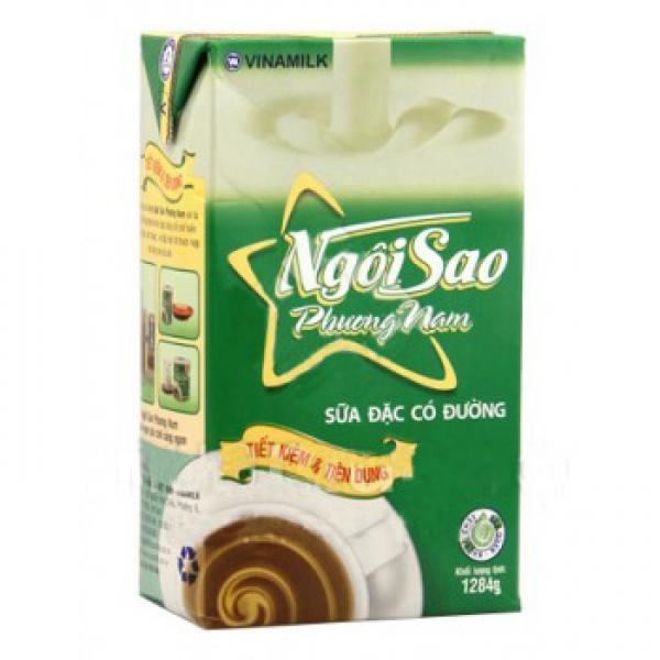 Sữa đặc Ngoi Sao Phương Nam 1284g Nguyen Liệu Pha Chế