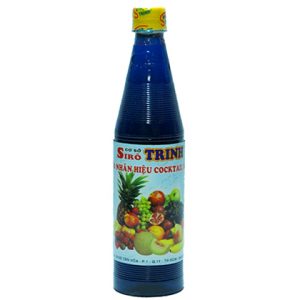 siro trinh cocktal xanh