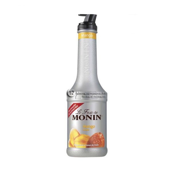Puree Monin Mango (Xoài) – chai 1L