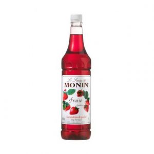 Monin Syrup Strawberry/ Fraise 1L