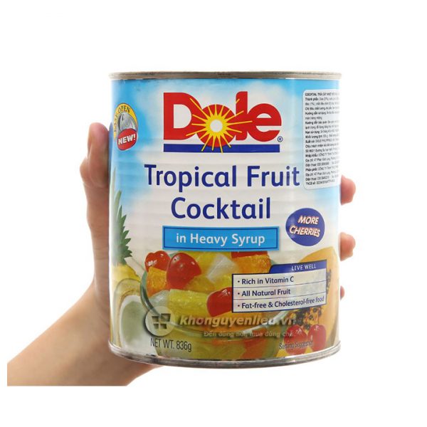Cocktail trái cây nhiệt đới Dole – 836g