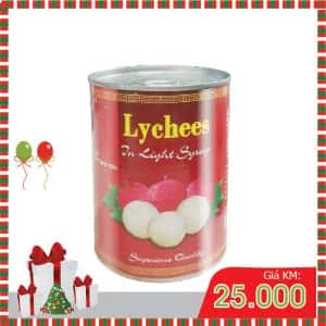 vải thiều nước đường