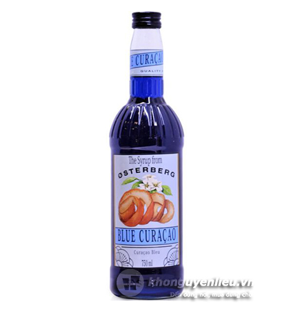 Syrup Blue Curacao Osterberg 750ml