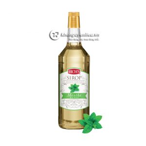 Syrup Rich’s Bio Mint (Sirô Bạc Hà – Mint) 1L
