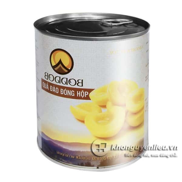 Đào Ngâm BoddoB 820g - Hình ảnh 3