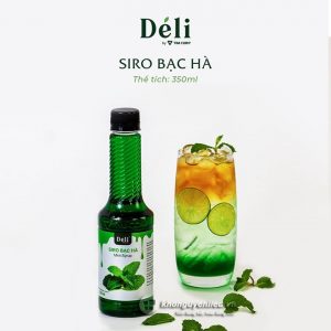 Syrup Deli Bạc Hà Xanh 1L