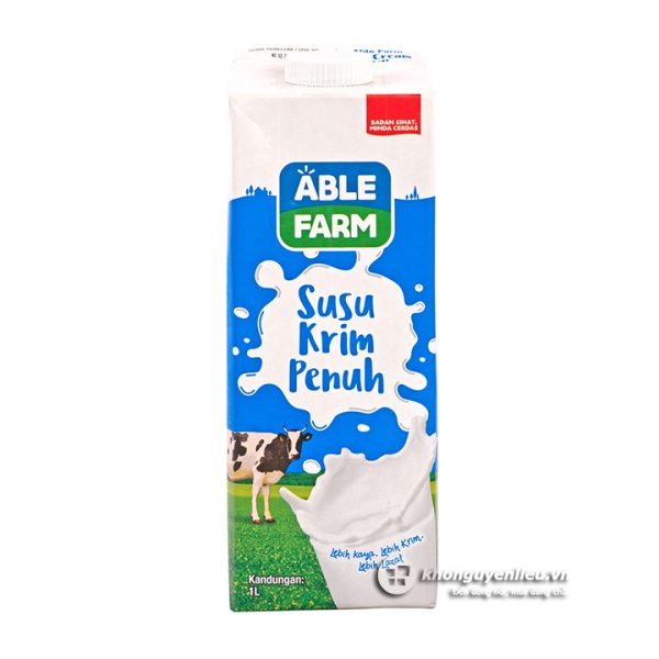 Sữa Tươi Nguyên Kem Able Farm 1 lít