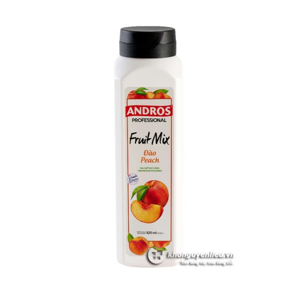 ANDROS Fruit Mix Đào- 820ml