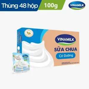 Sữa Chua Vinamilk Có Đường