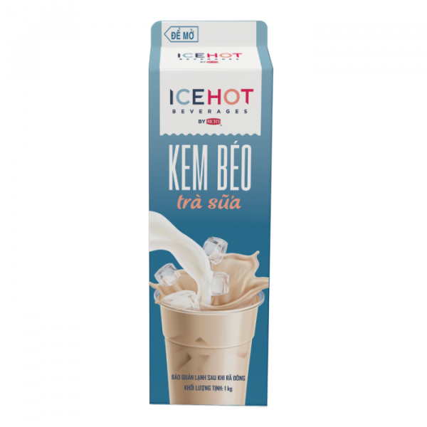 Kem Ice Hot Rich Trà Sữa 1Kg
