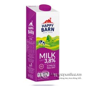 Sữa Tươi Happy Barn 3.8% Độ Béo 1 Lít