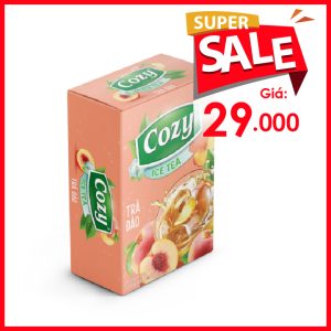 Trà đào hòa tan cozy