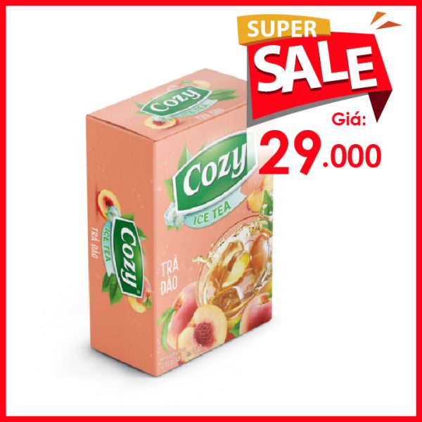 Trà đào hòa tan cozy