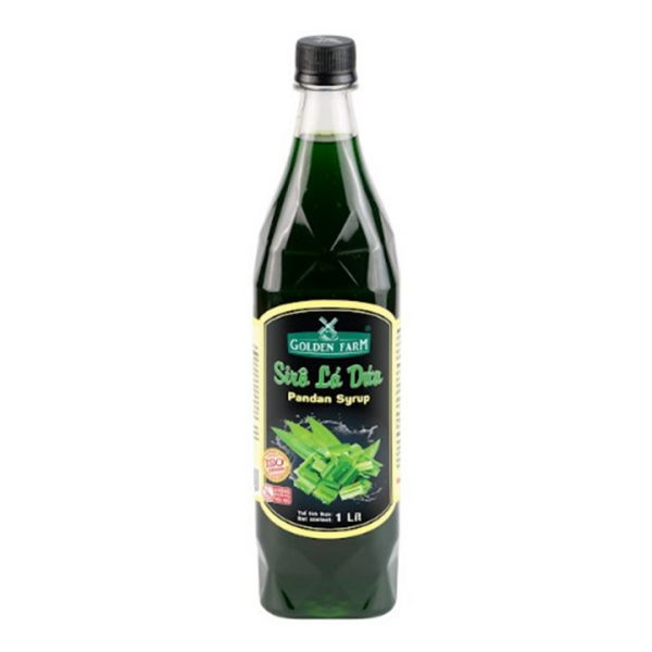 Syrup Golden Farm Lá Dứa 1L