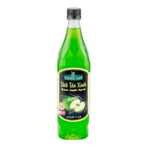 Syrup Golden Farm Táo Xanh 1L
