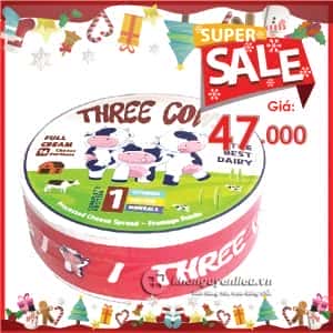 Phomai Three Cow 16 Miếng 240G