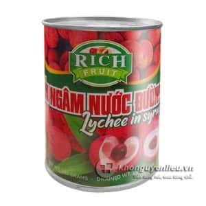 Vải Ngâm Nước Đường Rich