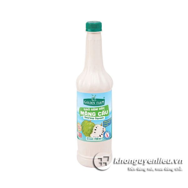 Syrup Đậm Đặc Golden Farm Mãng Cầu 700ml