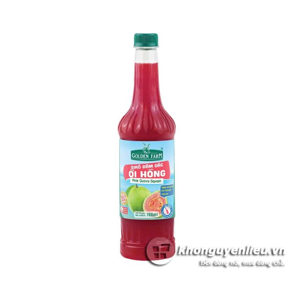 Syrup Đậm Đặc Golden Farm Ổi 700ml