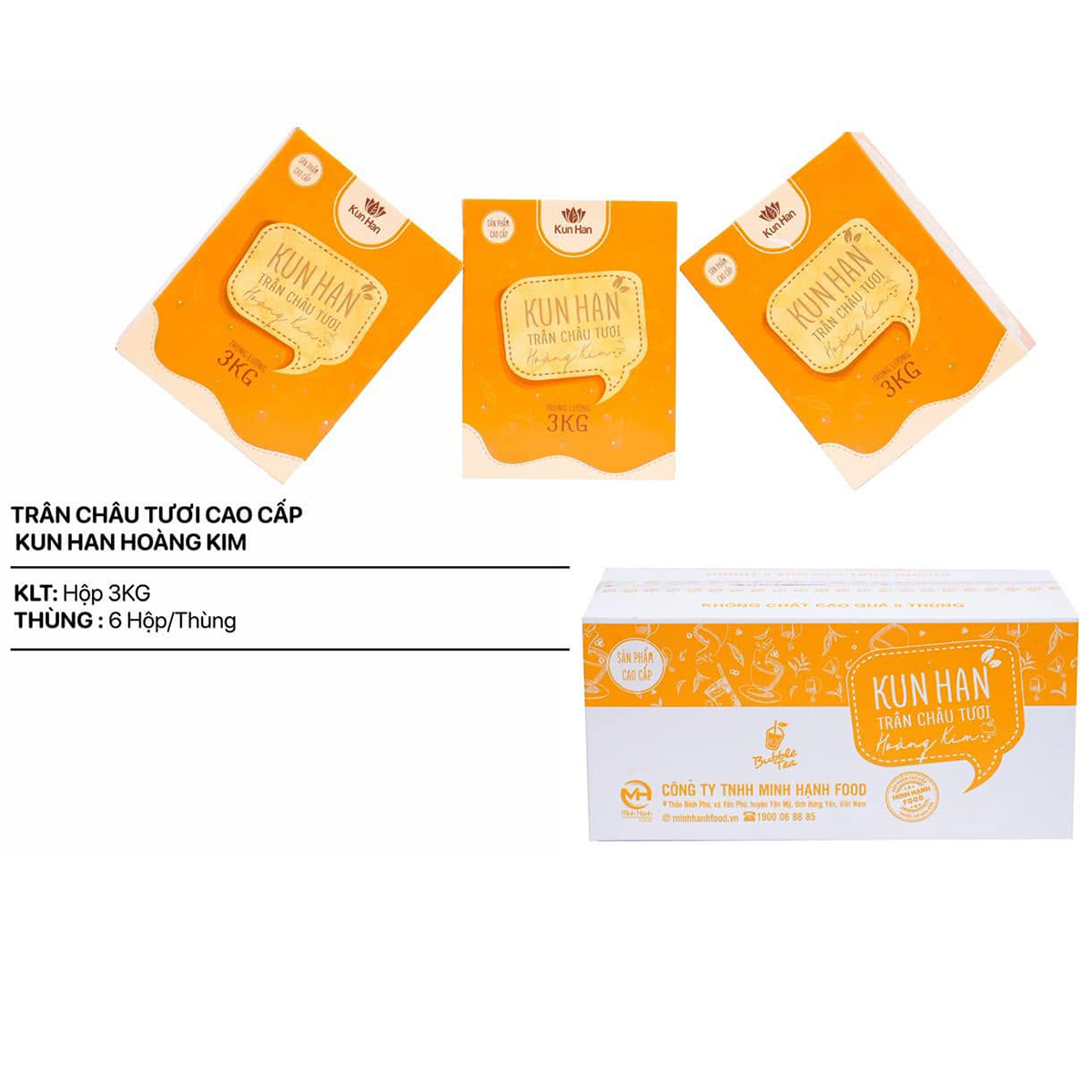 Trân châu Kun Han Hoàng Kim - 3kg - Ảnh 3